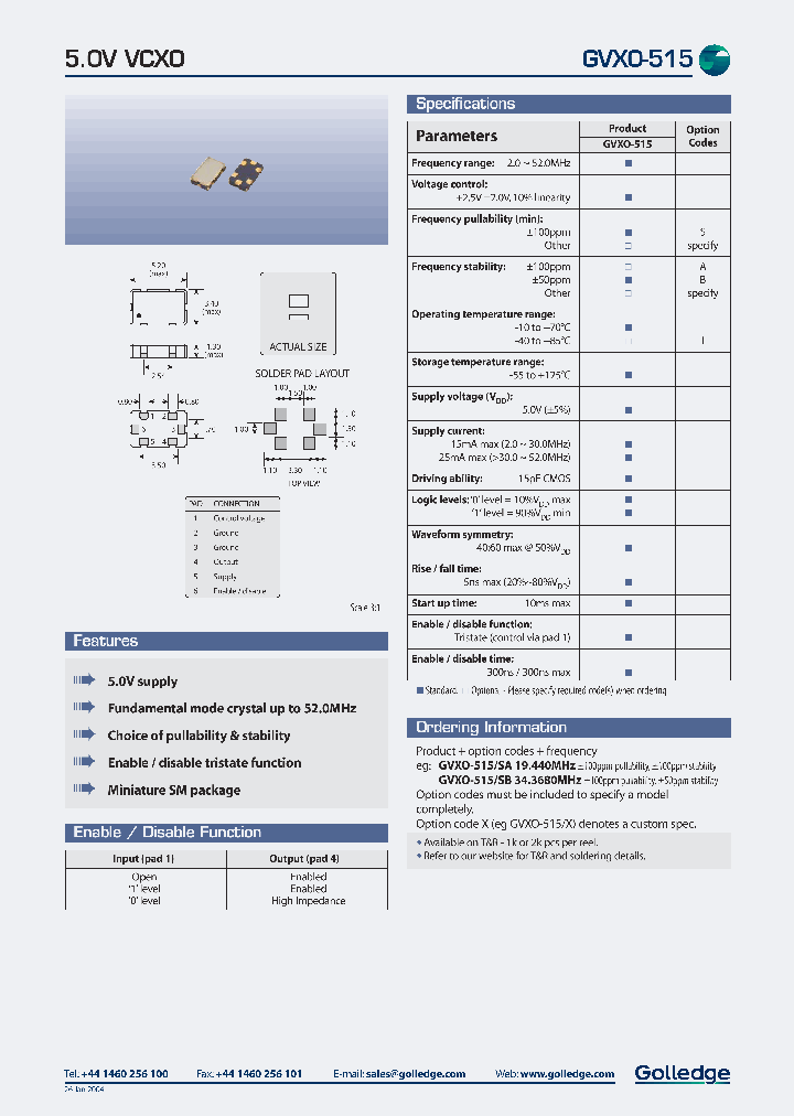 GVXO515_616322.PDF Datasheet