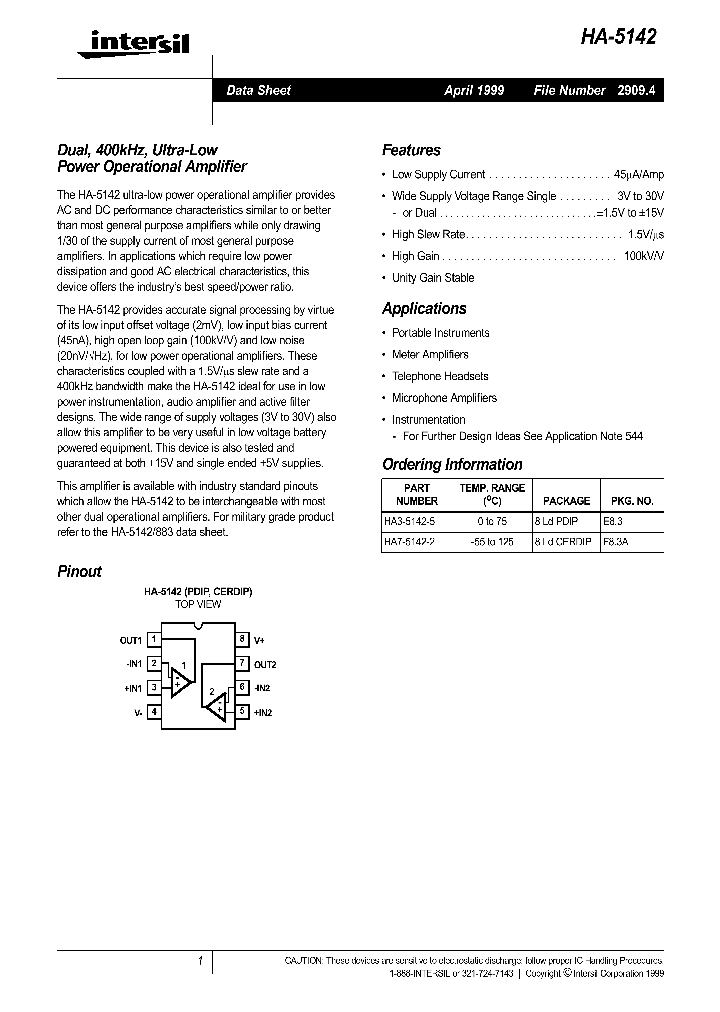 HA3-5142-5_91633.PDF Datasheet