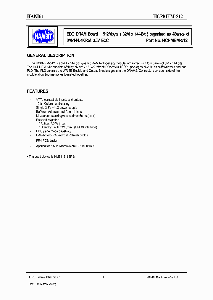 HCPMEM-512_634537.PDF Datasheet