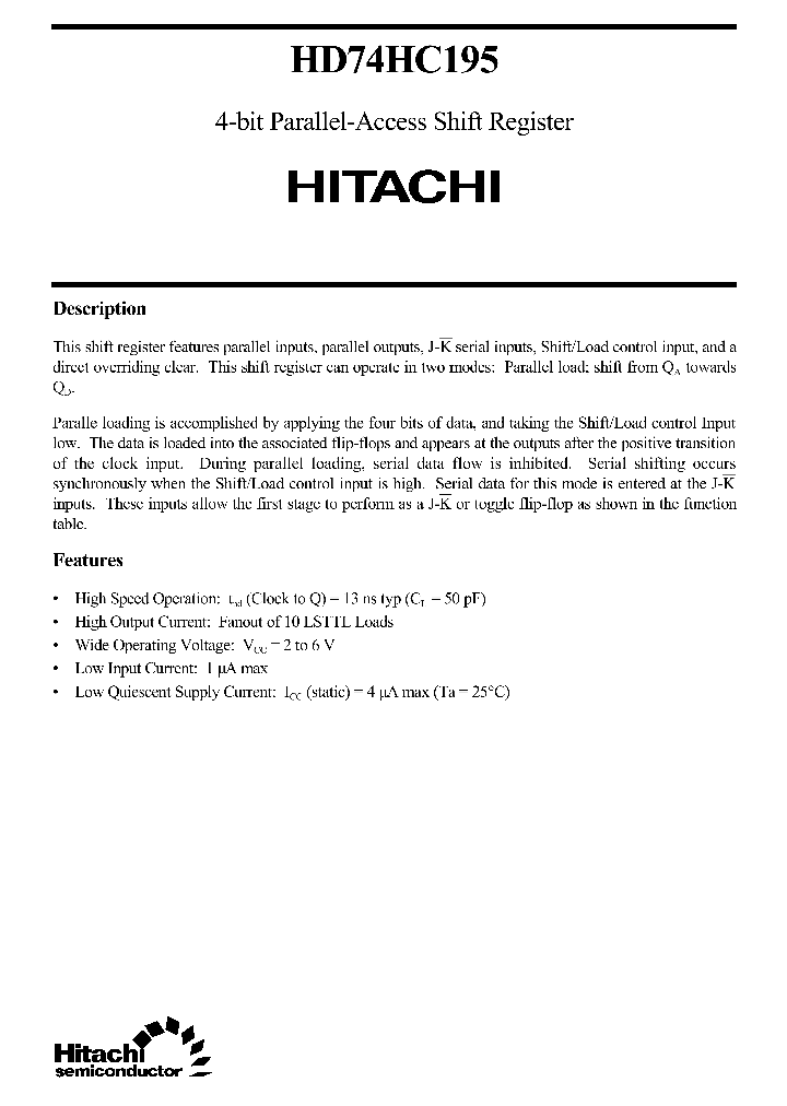 HD74HC195_733869.PDF Datasheet