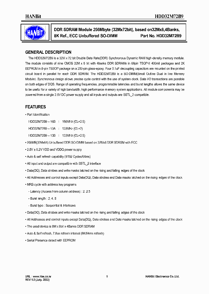 HDD32M72B9_648951.PDF Datasheet