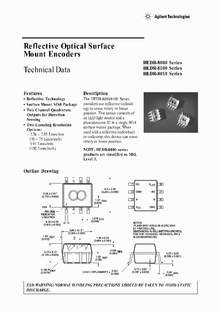 HEDR-8100_595410.PDF Datasheet