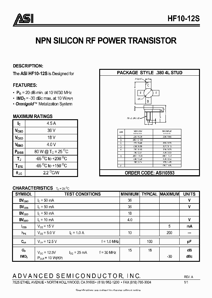 ASI10593_132410.PDF Datasheet