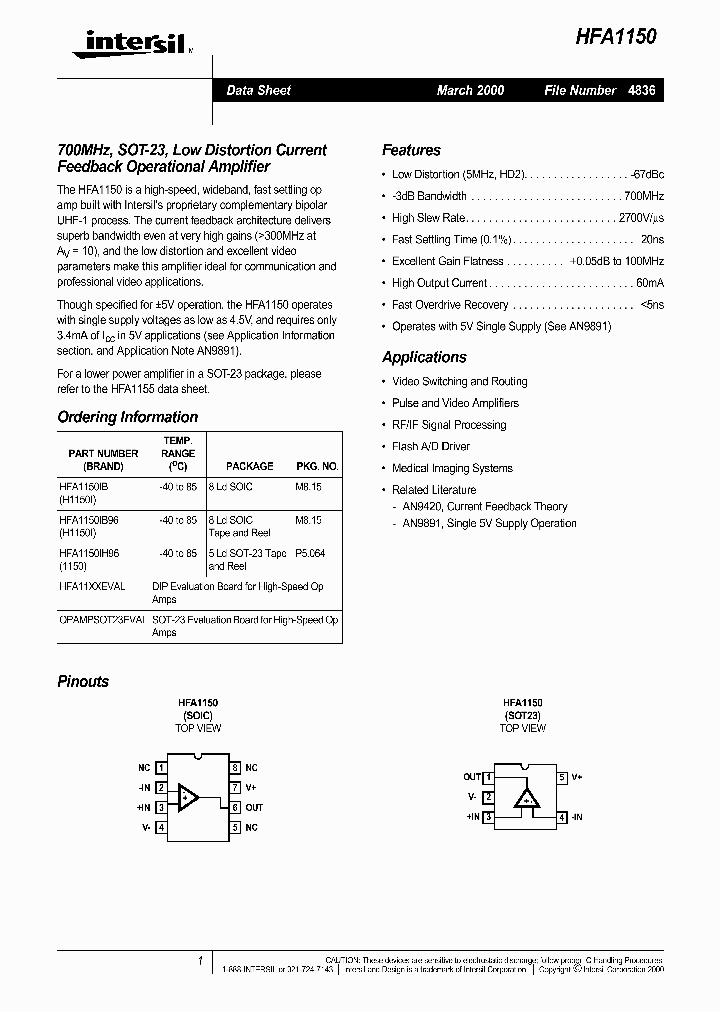 HFA1150_262583.PDF Datasheet