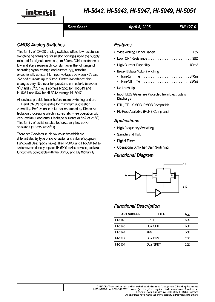 HI3-5051-5Z_585278.PDF Datasheet