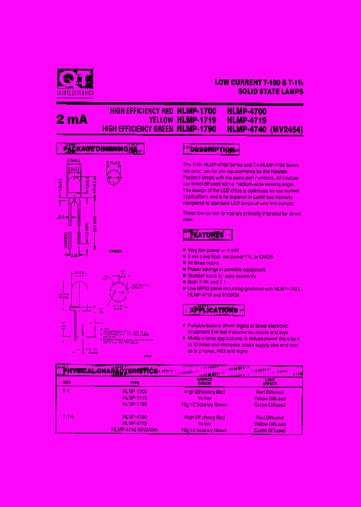 HLMP-4740_675799.PDF Datasheet