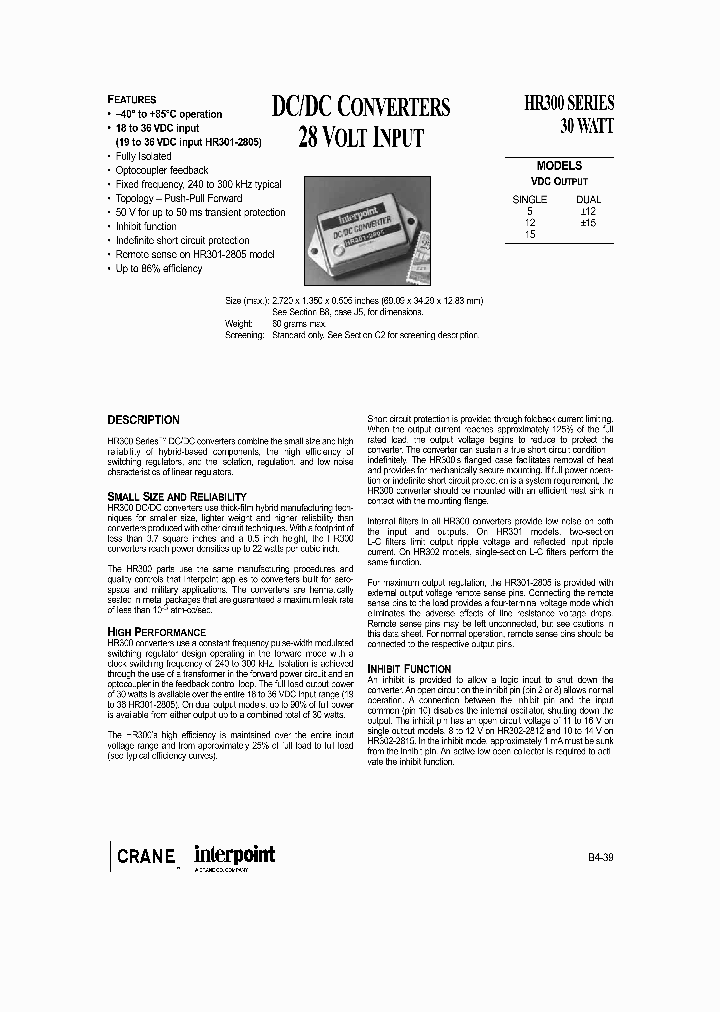 HR301-2805_630290.PDF Datasheet