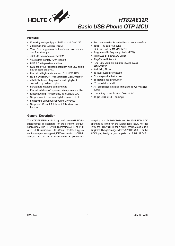 HT82A832R_587870.PDF Datasheet