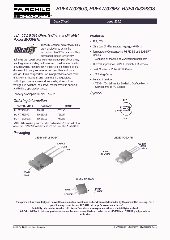HUFA75329S3S_613607.PDF Datasheet