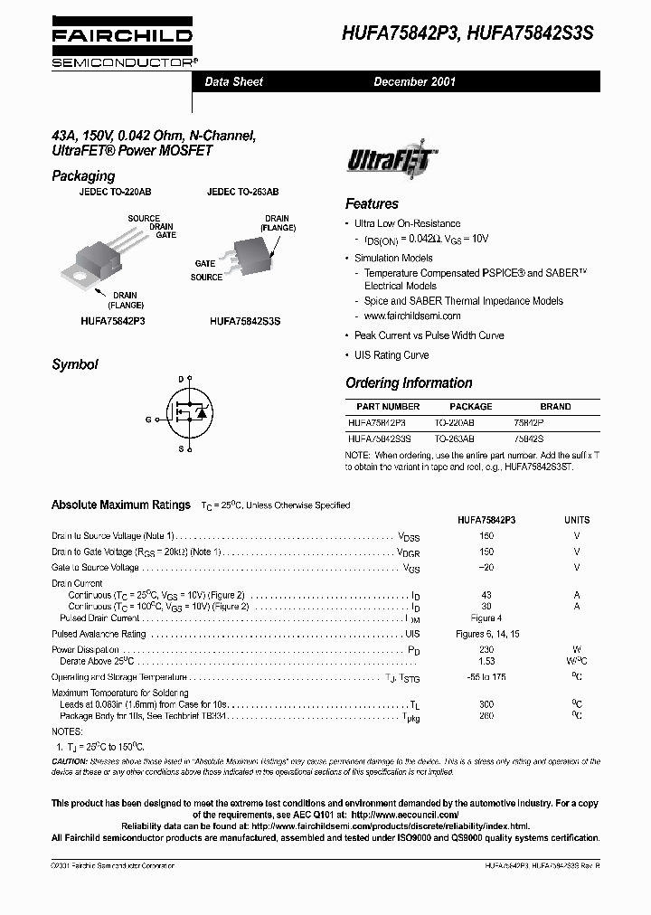 HUFA75842S3S_589968.PDF Datasheet