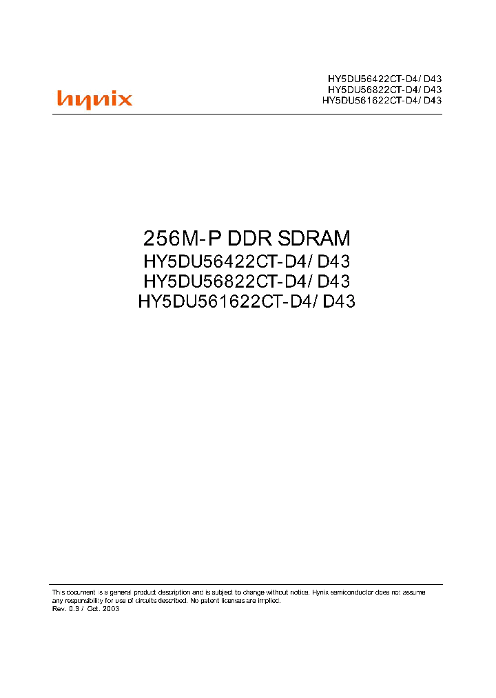 HY5DU561622CT-D4_592901.PDF Datasheet