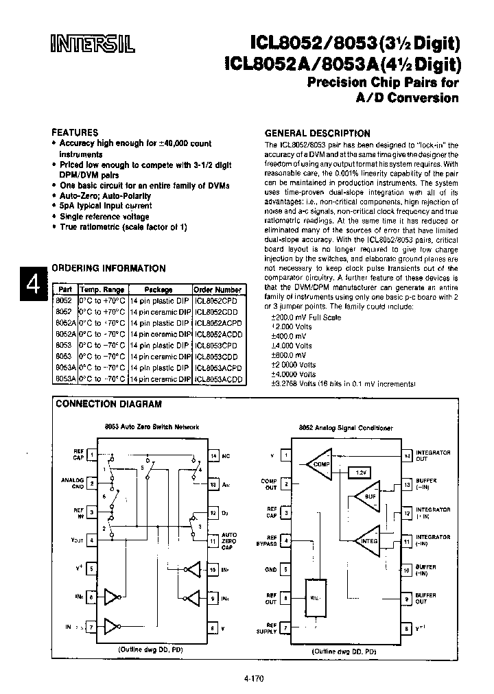 ICL8053_721675.PDF Datasheet