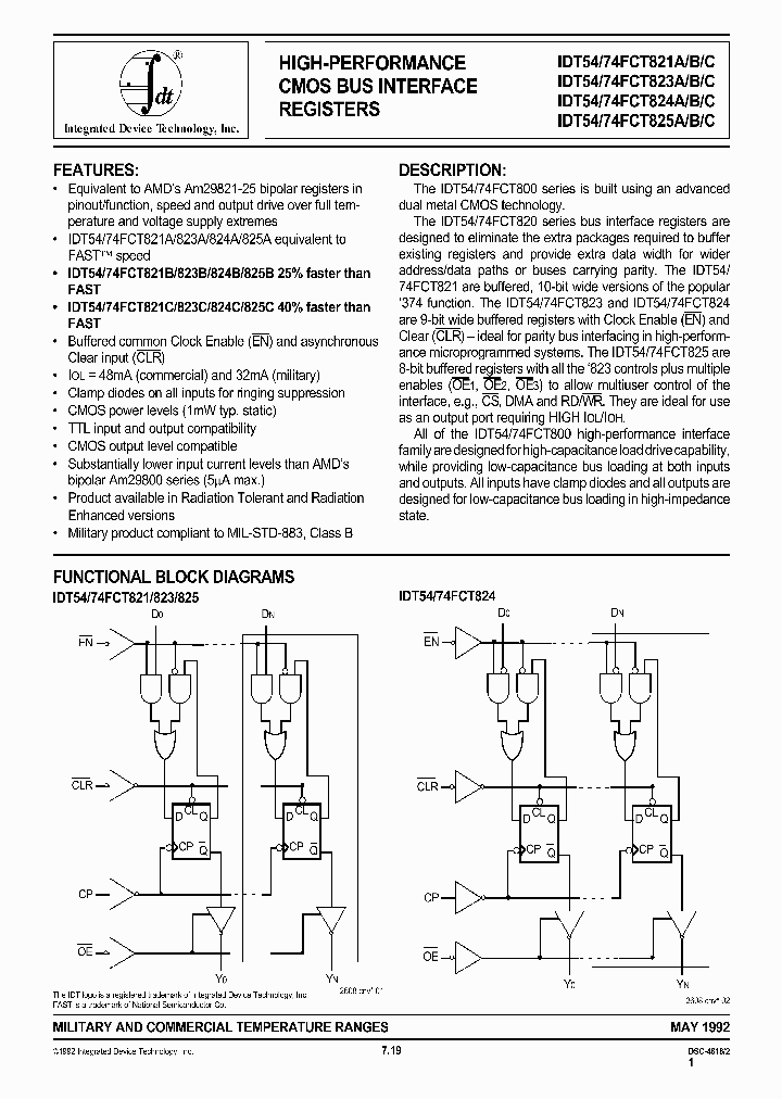 IDT74FCT821ALB_466430.PDF Datasheet