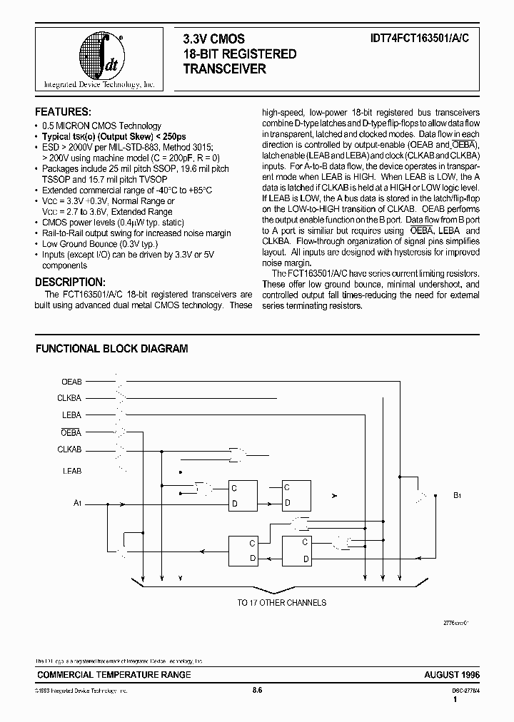 IDT74FCT163501PV_618235.PDF Datasheet