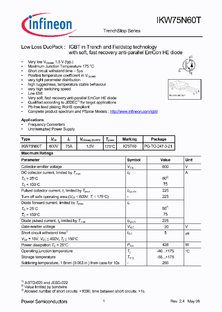 IKW75N60T_569549.PDF Datasheet