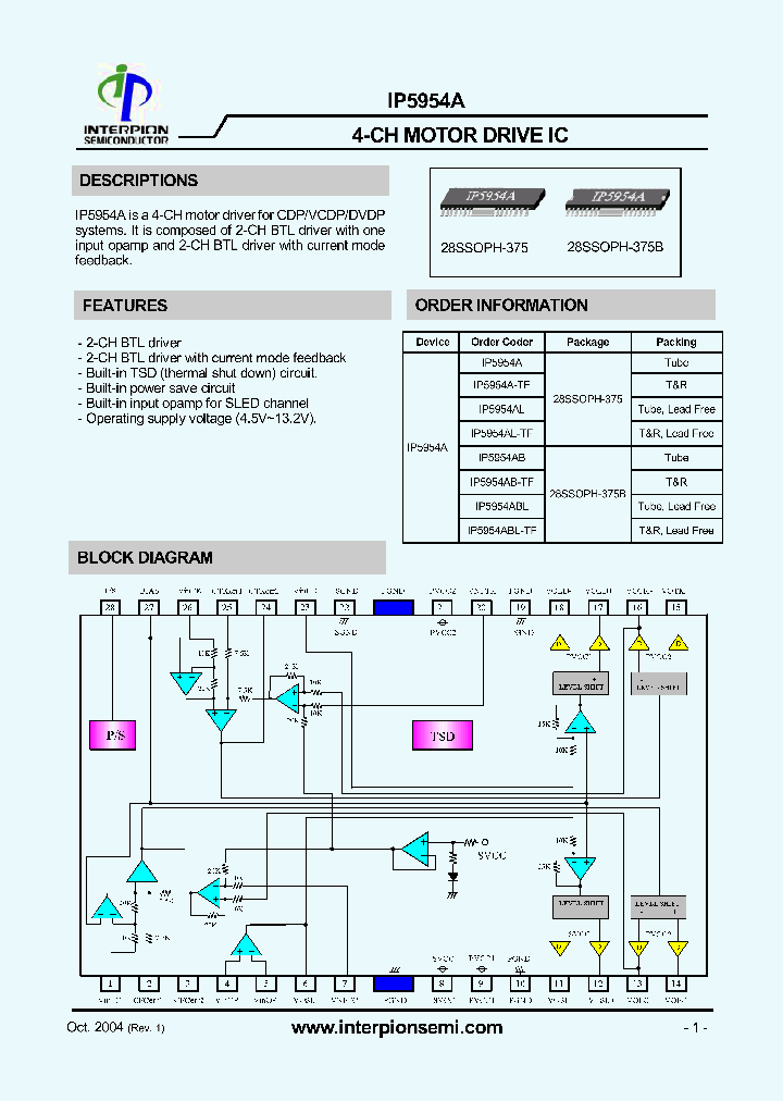 IP5954A_663373.PDF Datasheet