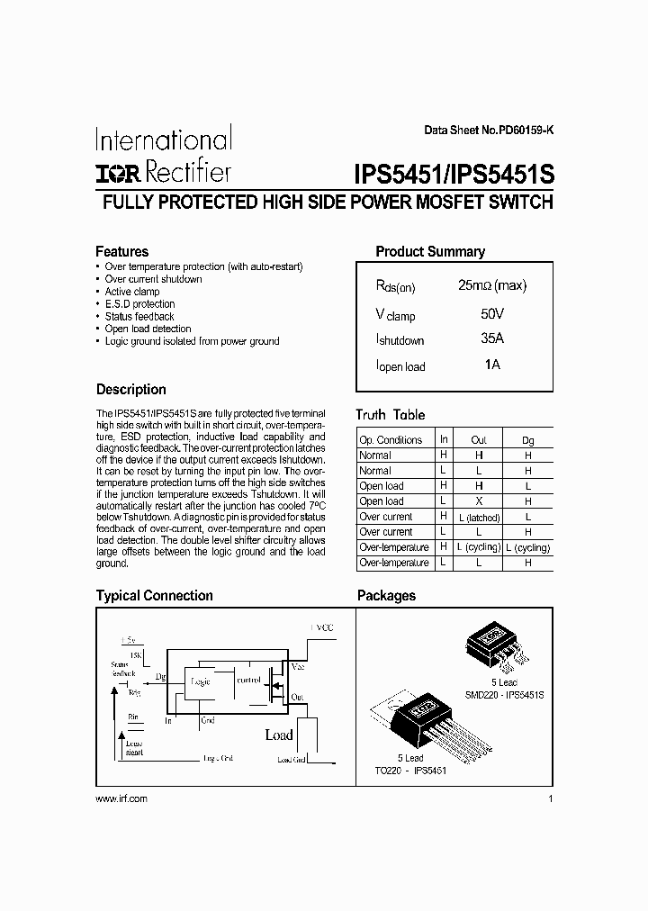 IPS5451_568898.PDF Datasheet