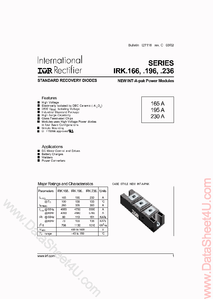 IRKJ166_722323.PDF Datasheet