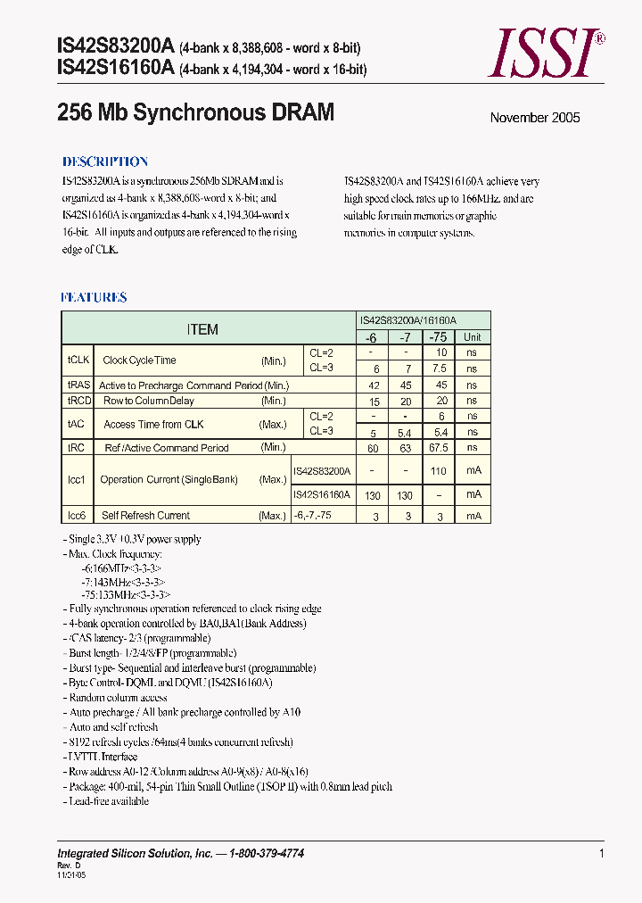 IS42S16160A-6TL_567138.PDF Datasheet