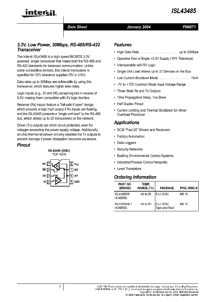 ISL43485IB-T_719648.PDF Datasheet