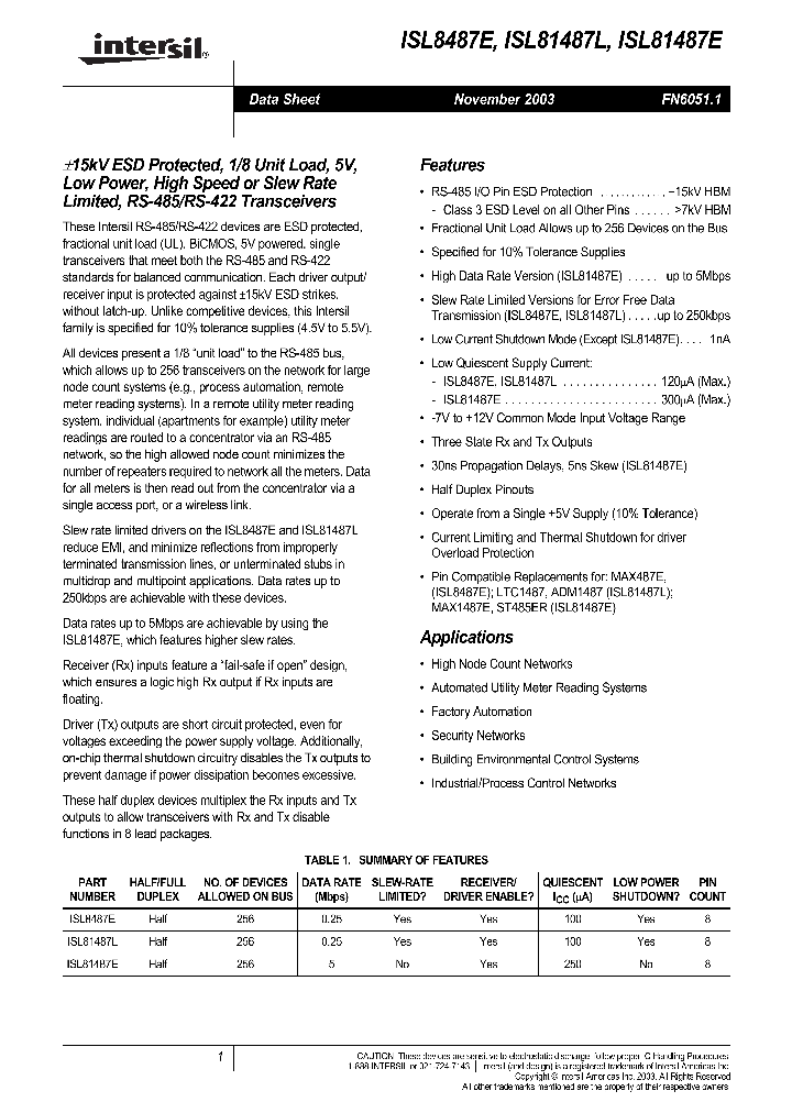 ISL8487E_573396.PDF Datasheet