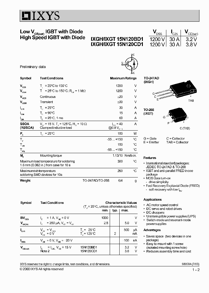 IXGH15N120BD1_327126.PDF Datasheet