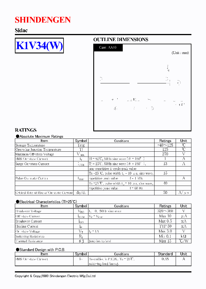 K1V34W_591642.PDF Datasheet