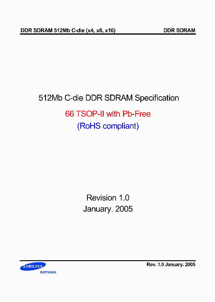 K4H510438C-LA2_131650.PDF Datasheet