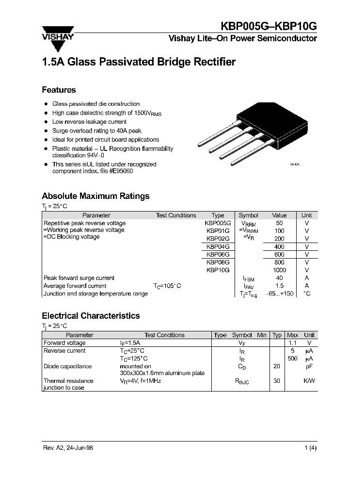 KBP10G_271972.PDF Datasheet
