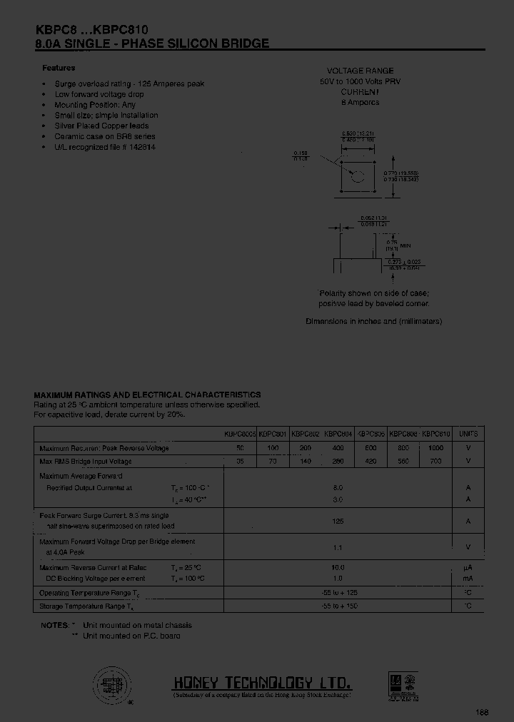 KBPC8005_401238.PDF Datasheet
