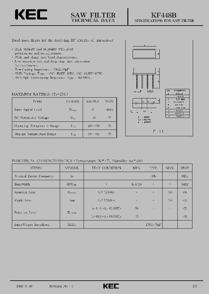 KF448B_784175.PDF Datasheet