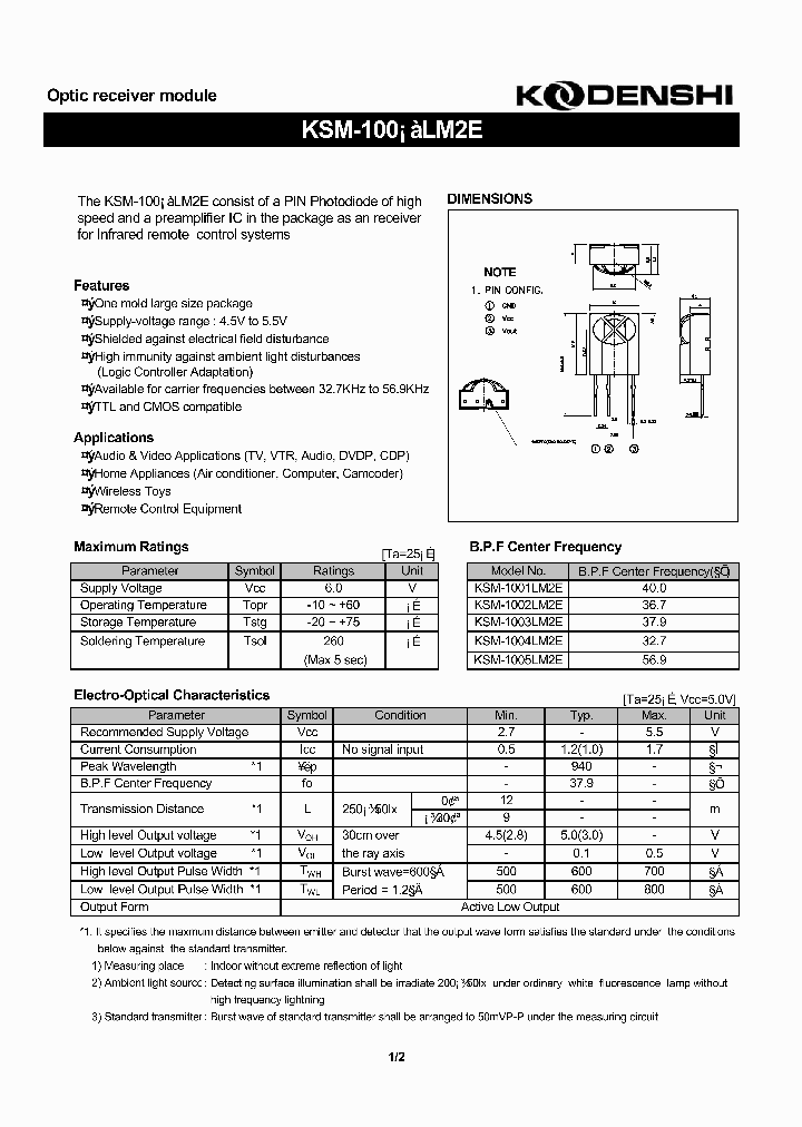 KSM-1003LM2E_577770.PDF Datasheet