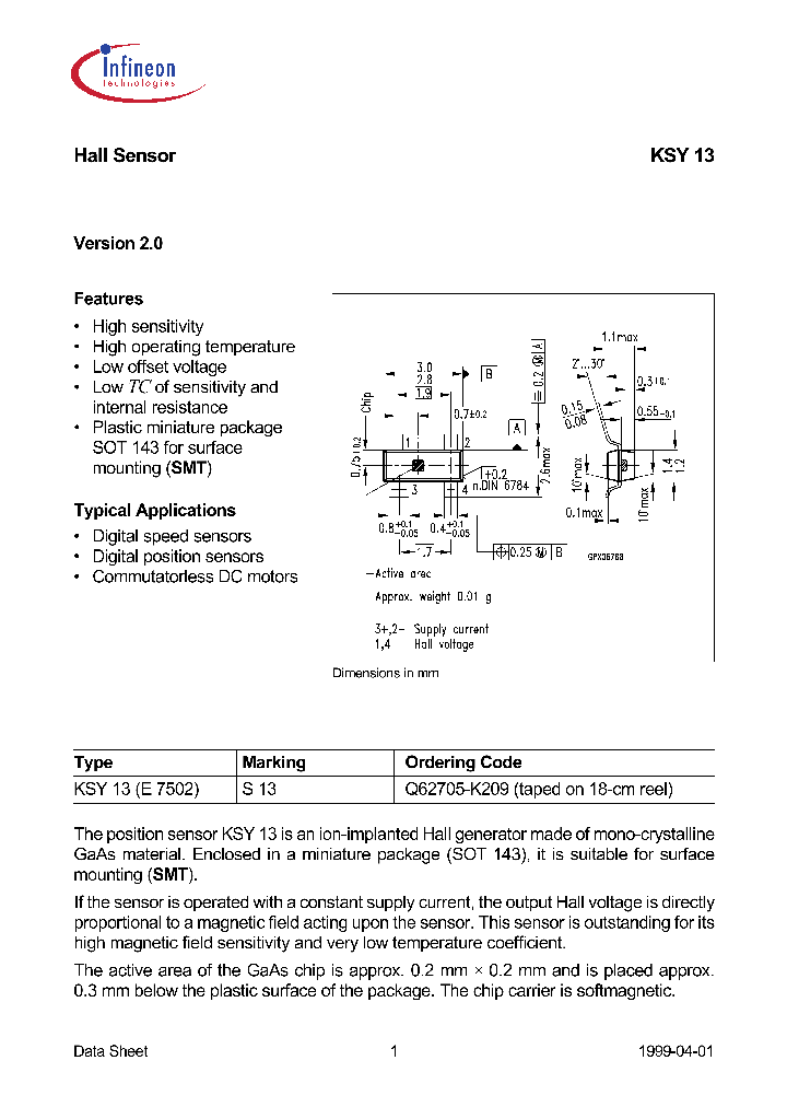 KSY13_559145.PDF Datasheet