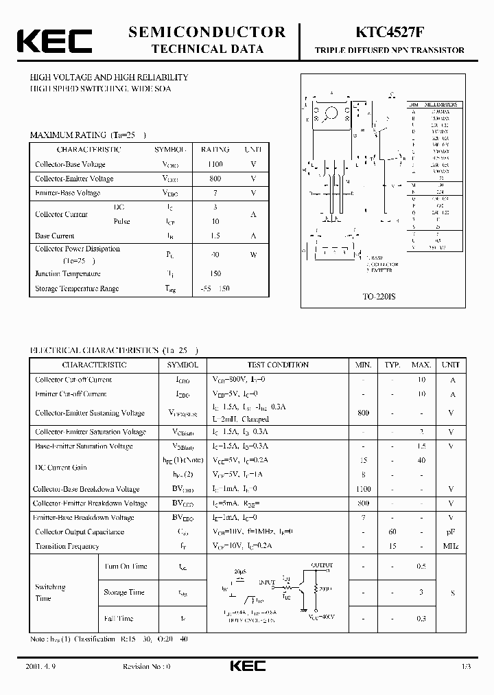 KTC4527_605962.PDF Datasheet