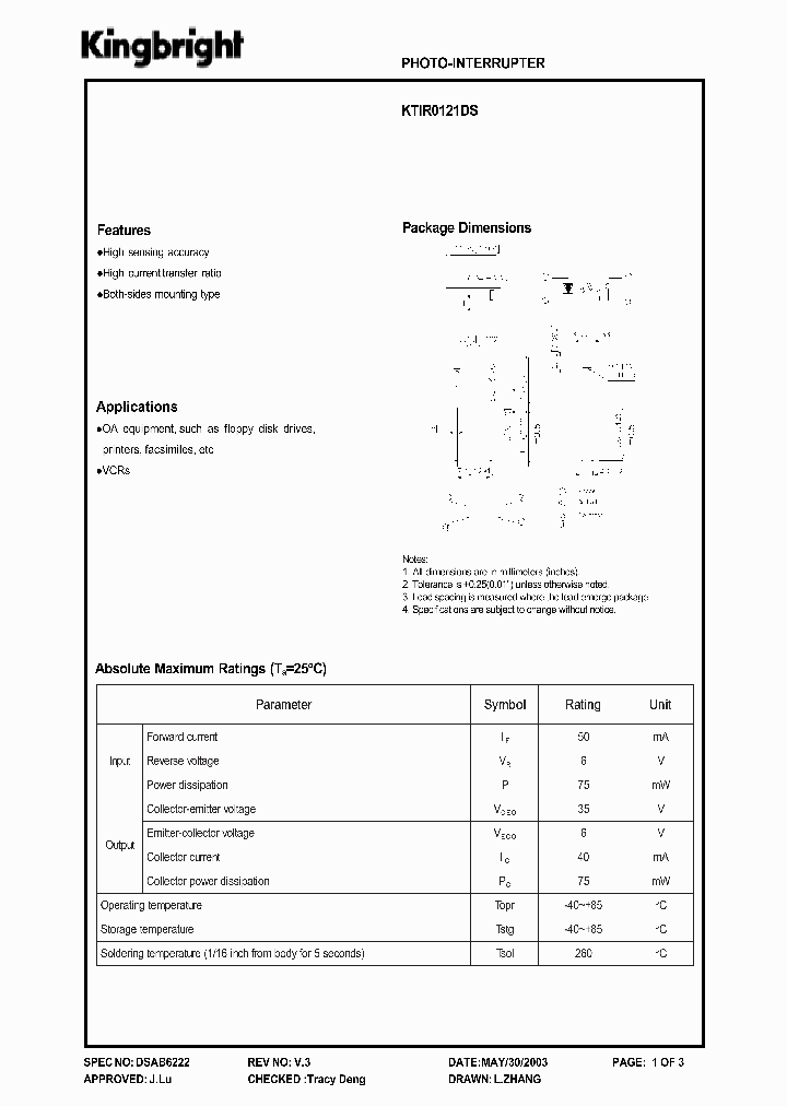 KTIR0121DS_560733.PDF Datasheet