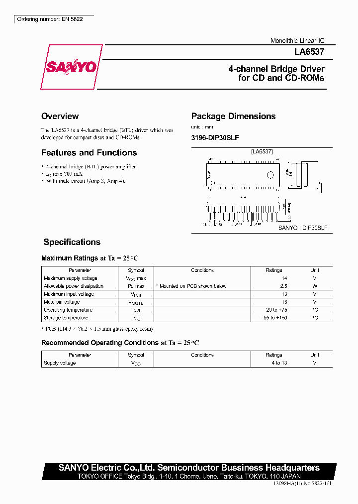 LA6537_168104.PDF Datasheet