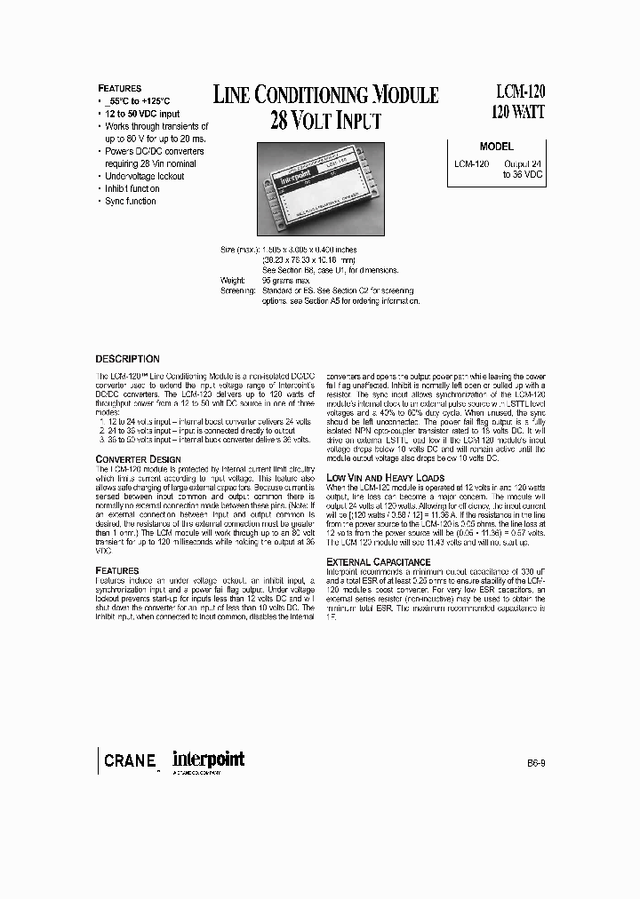 LCM-120_630349.PDF Datasheet
