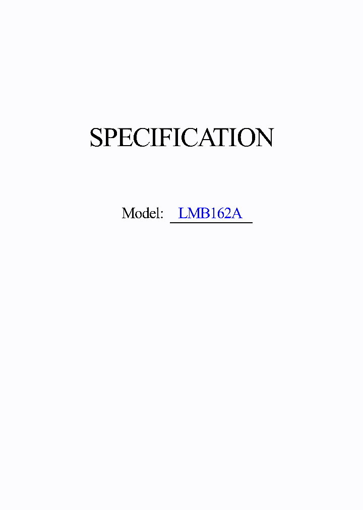LMB162A_570598.PDF Datasheet