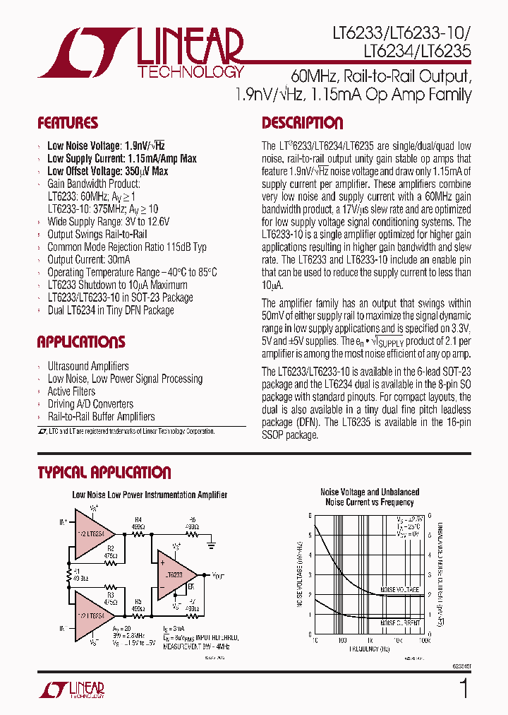 LT6234_383829.PDF Datasheet