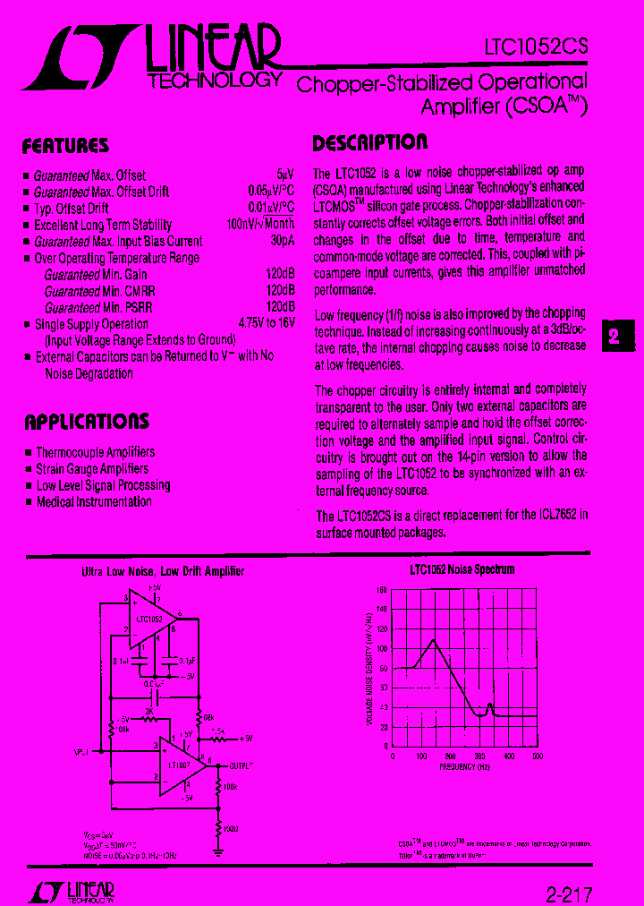 LTC1052CS_81783.PDF Datasheet