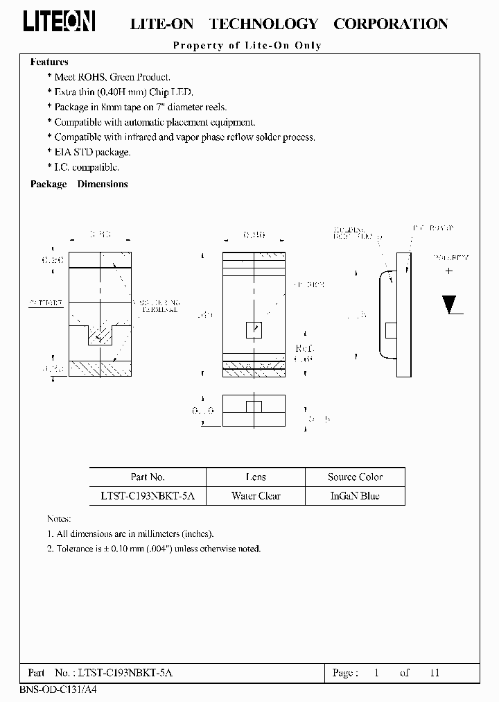 LTST-C193NBKT-5A_639351.PDF Datasheet