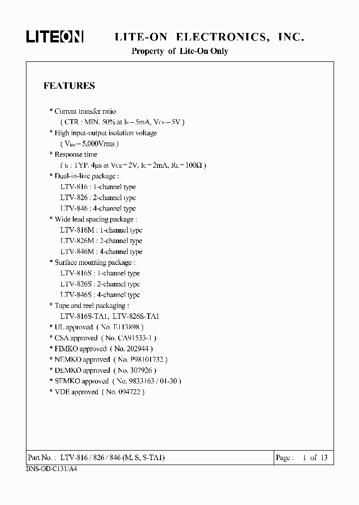 LTV-846_560206.PDF Datasheet