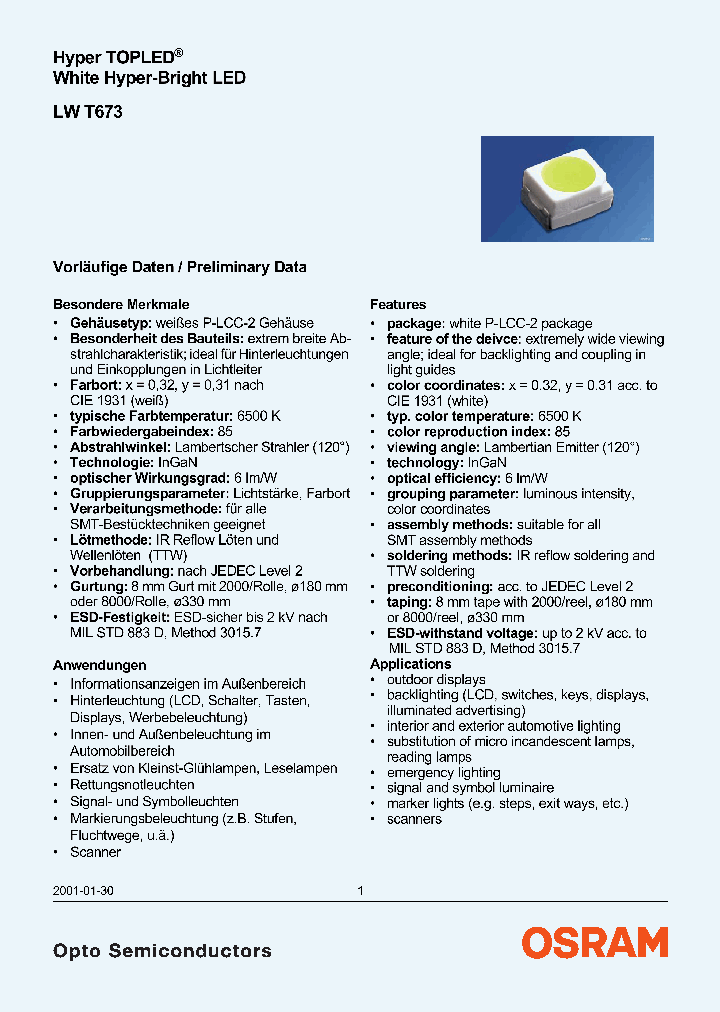 LWT673_583729.PDF Datasheet