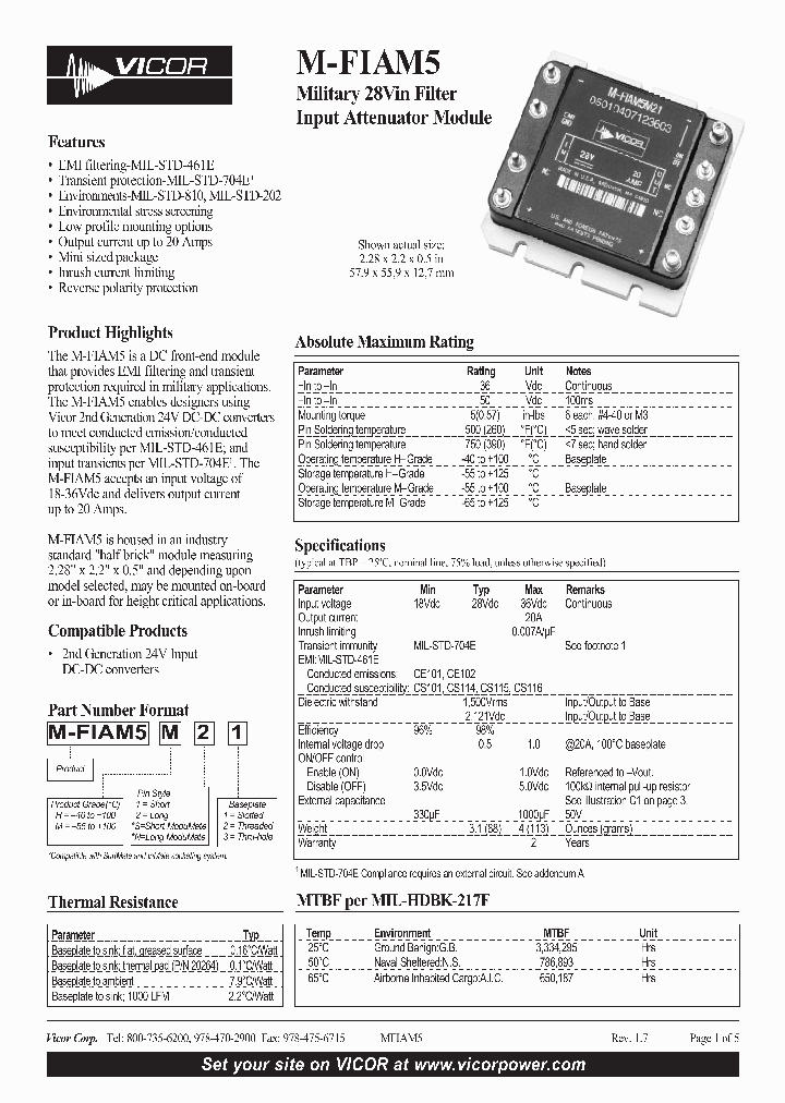 M-FIAM5H23_749921.PDF Datasheet