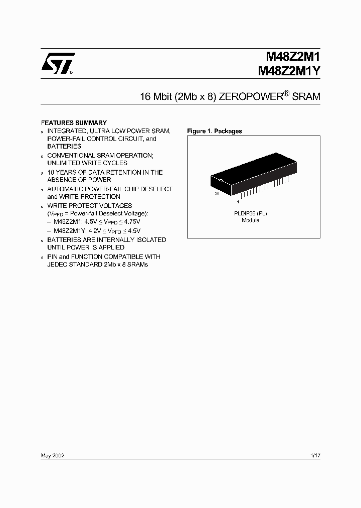 M48Z2M1V_571062.PDF Datasheet