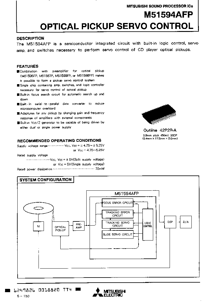 M51594AFP_673309.PDF Datasheet