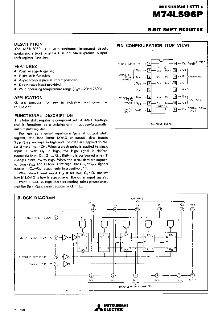 M74LS96P_768431.PDF Datasheet