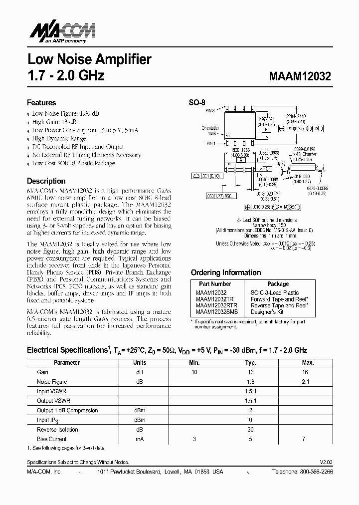 MAAM12032TR_339486.PDF Datasheet