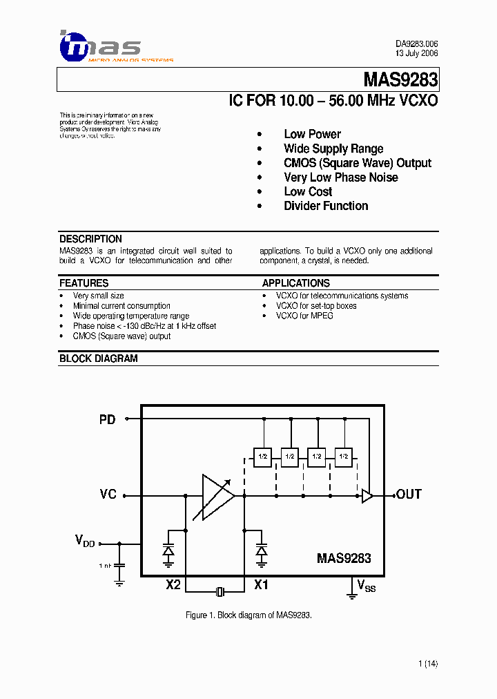 MAS9283AASN06_735559.PDF Datasheet