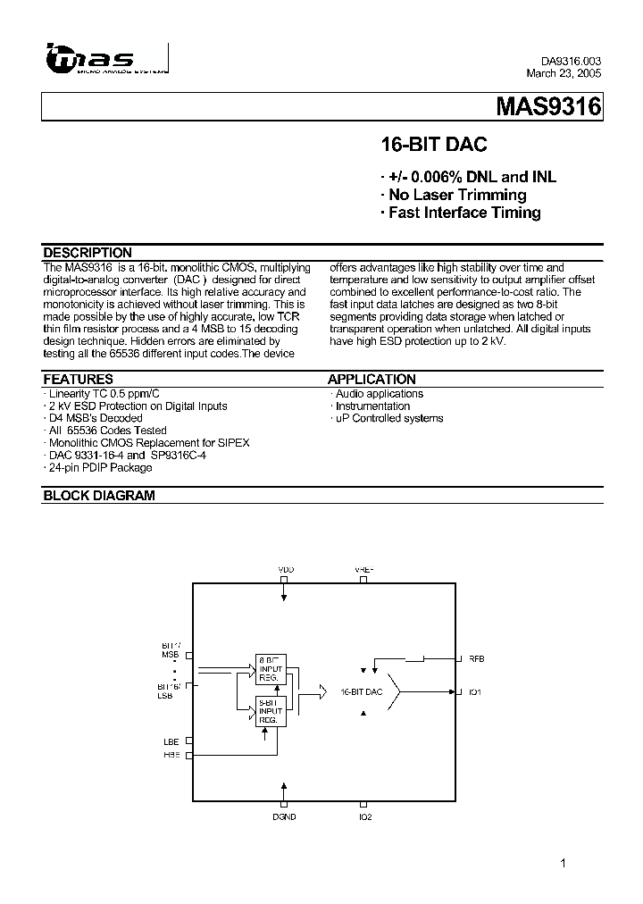 MAS9316A1ND08_735581.PDF Datasheet